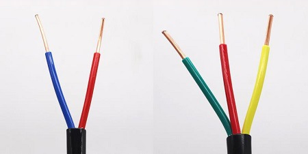 銅芯聚氯乙烯絕緣聚氯乙烯護套電力電纜